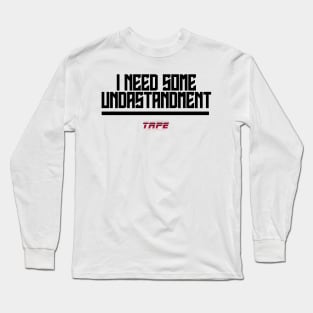 Undastandment Black Long Sleeve T-Shirt